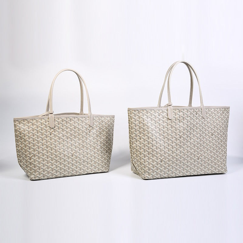 New Dog Tooth Bag Stars Same European and American Women's Bag Handheld One Shoulder Large Capacity Tote Mother and Child Bag Shopping Bag