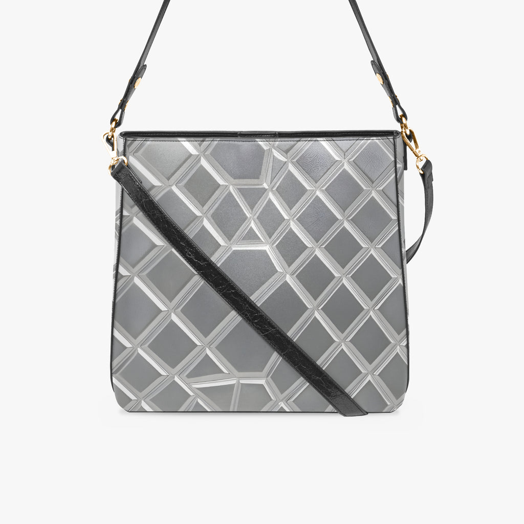 Silver Charm Bucket Bag | Aura Regalia-AURA REGALIA 