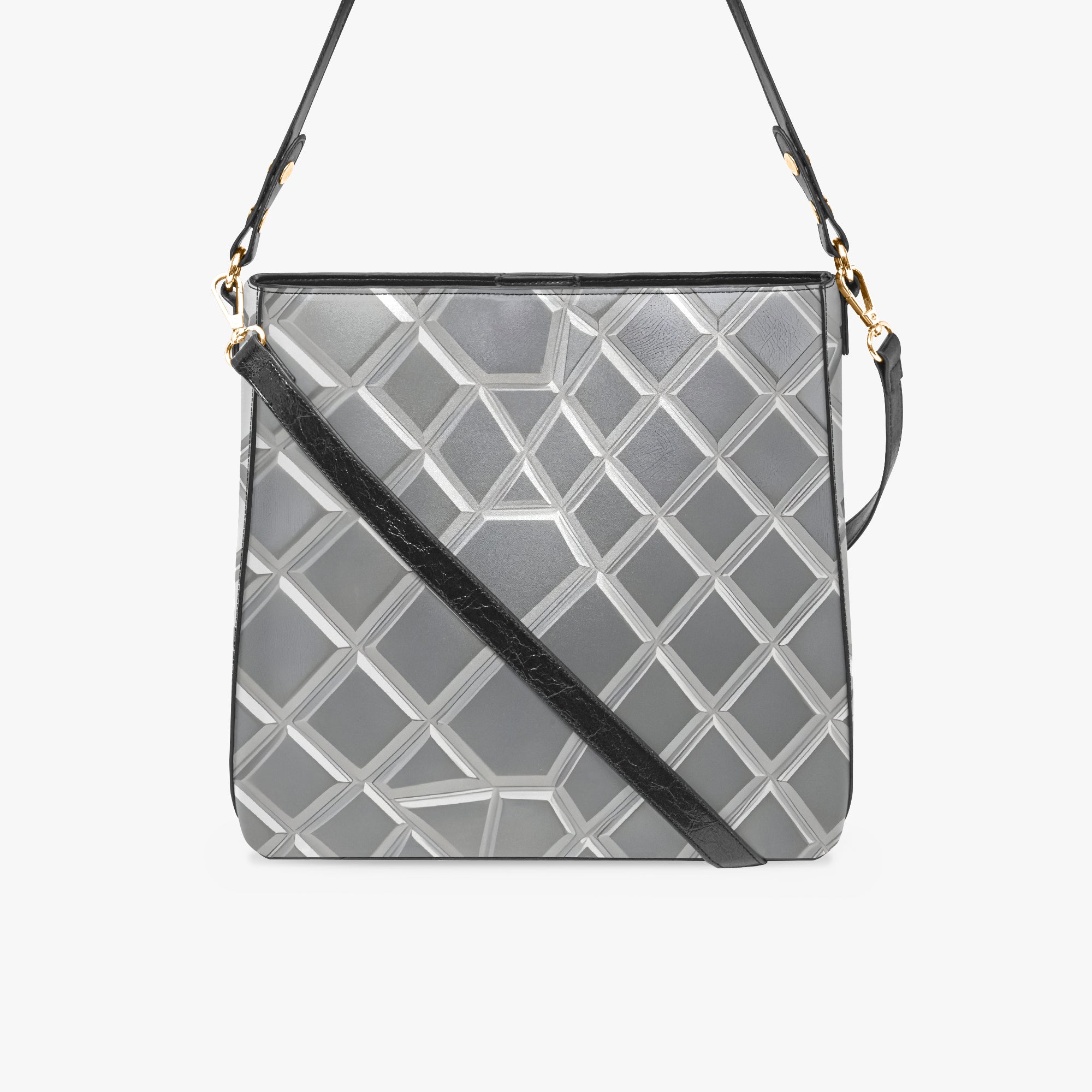 Silver Charm Bucket Bag | Aura Regalia-AURA REGALIA 