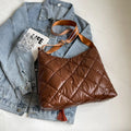 Quilted Nylon Travel Bag-AURA REGALIA 