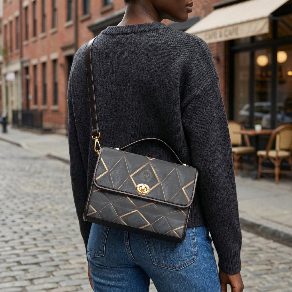 Deco Heritage Crossbody – Art Deco Capsule | Aura Regalia-AURA REGALIA 
