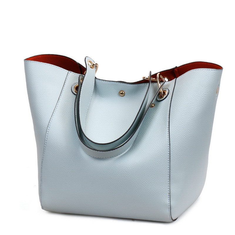 Bag Women's Bag New Fashion Atmosphere Handbag Korean Versatile Large Capacity One Shoulder Crossbody Mother Bag
