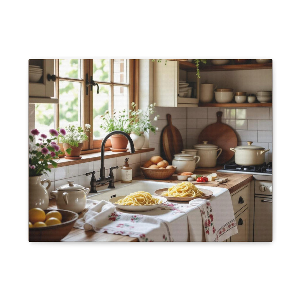 Copy of Cozy Country Kitchen Still Life Canvas
