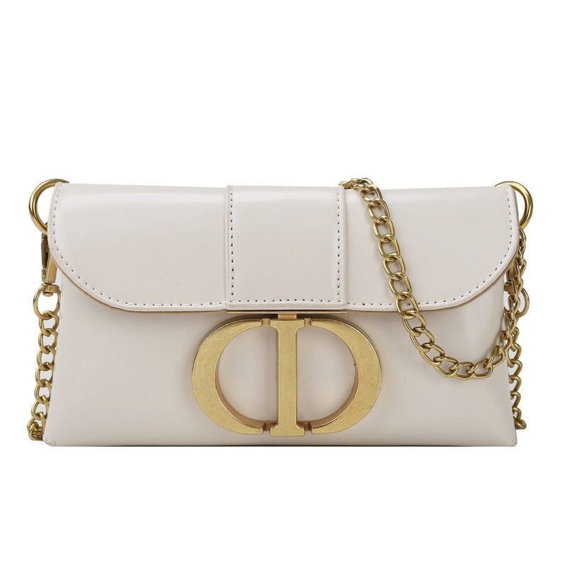 New Retro Metal Buckle Temperament Women's Bag
