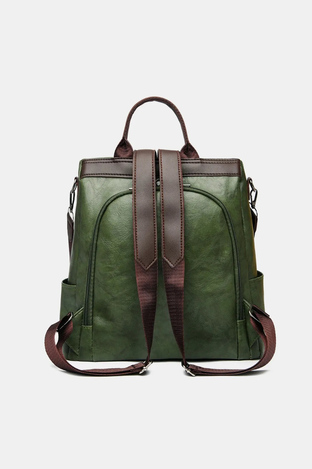 PU Leather Backpack Bag-AURA REGALIA 