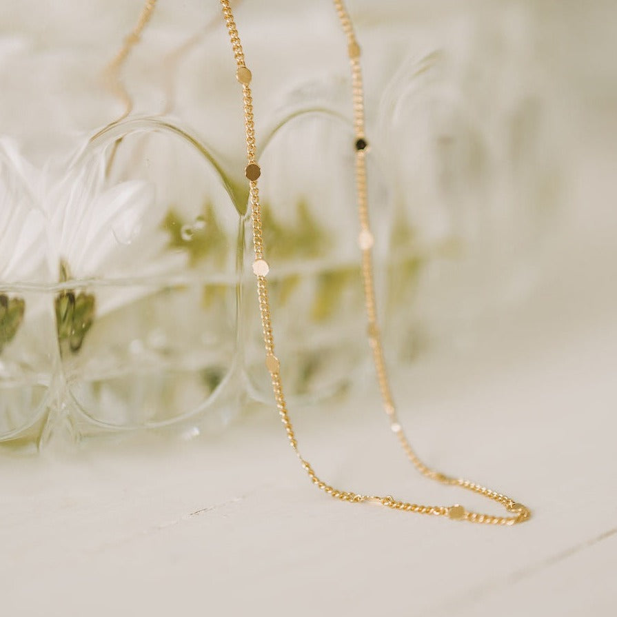 Nora Gold Filled Necklace-AURA REGALIA 