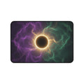 Solar Eclipse Nebula Desk Mat | Cosmic Galaxy Mousepad