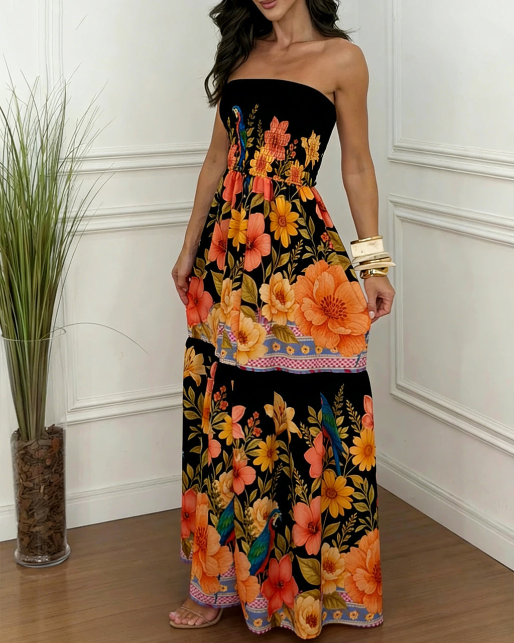 Sleeveless loose dress