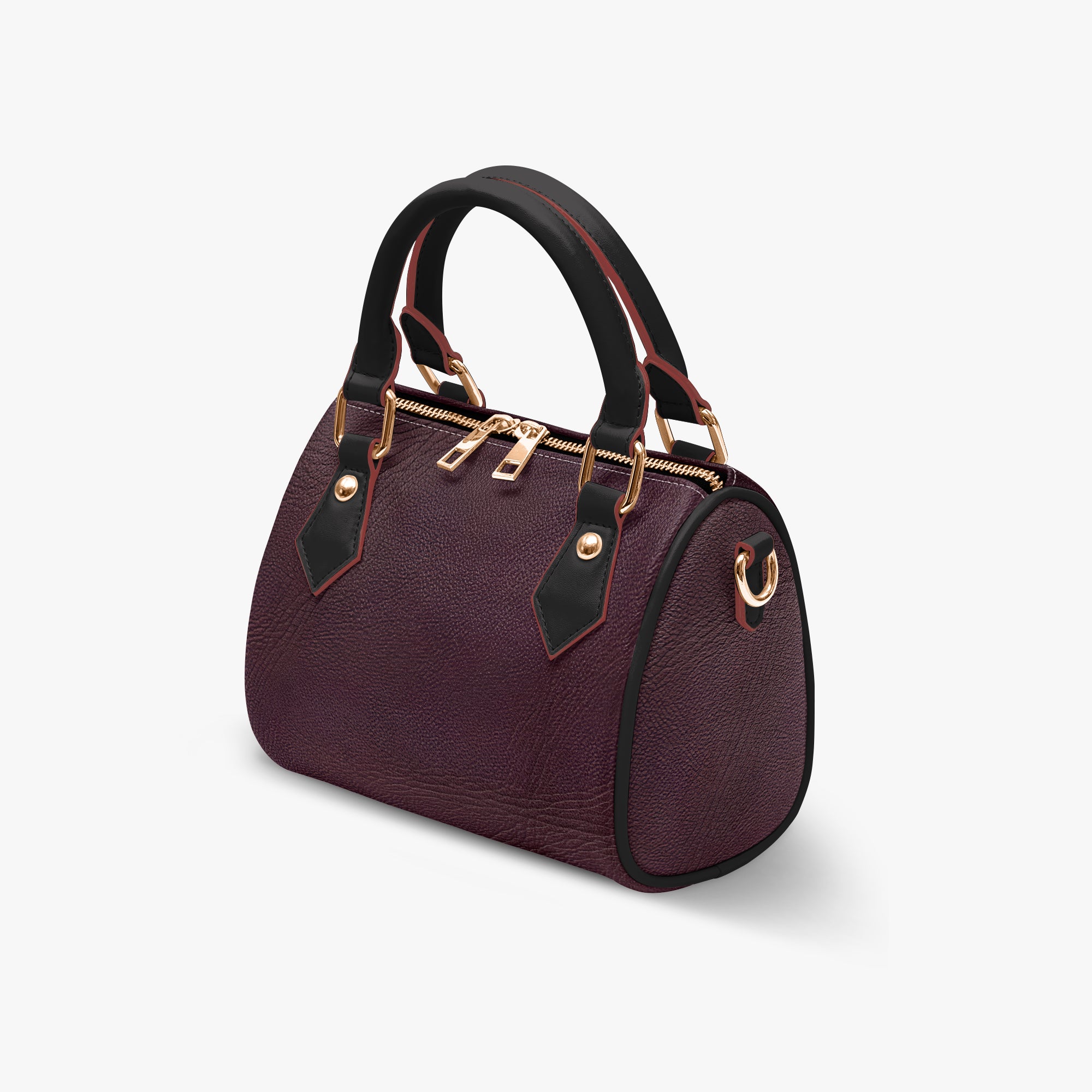 Dark Brown Chic Crossbody Bag | Aura Regalia-AURA REGALIA 