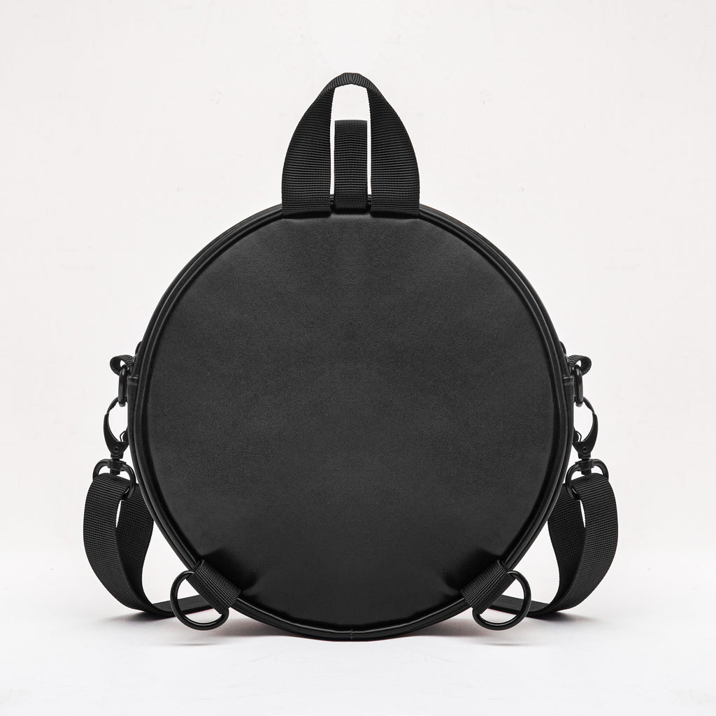 Noir Orbit Mini Backpack – Art Deco Capsule | Aura Regalia-AURA REGALIA 