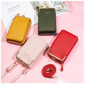 High Quality Phone Bag PU Leather Large Capacity Travel Portable Shoulder Bag Brand Ladies Crossbody Bag Fashion Messenger Bag-AURA REGALIA 