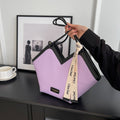 Casual versatile bag Korean style commuter fashion shoulder bag student tote bag-AURA REGALIA 