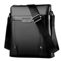 WEIXIER New Fashion PU Leather Men Messenger Bags Casual Men's Small Shoulder Bag Crossbody Business Men's Handbag Small-AURA REGALIA 