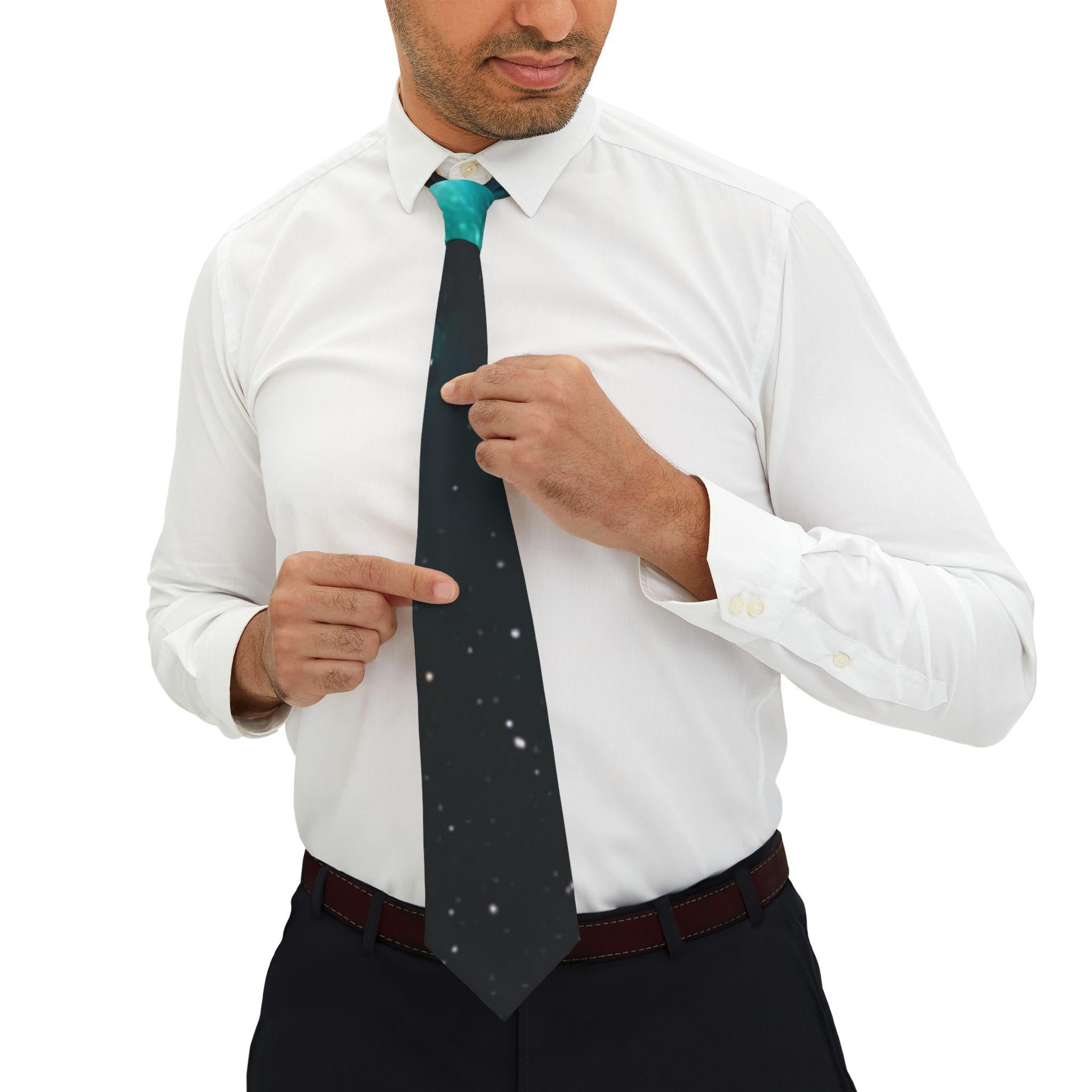 Night Sky Nebula necktie | Galaxy Stars, Dark Cosmic Pattern