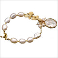Baroque freshwater pearl bracelet