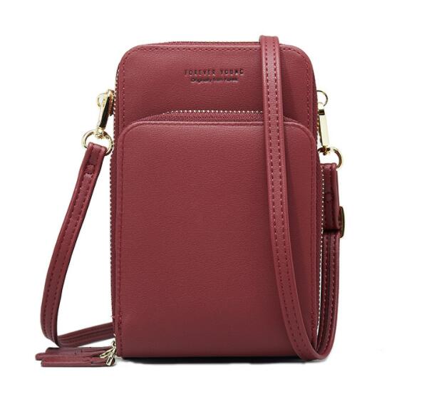 Crossbody Cell Phone Shoulder Bag Women Cellphone Bag Fashion Daily Use Card Holder Mini Summer Shoulder Bag for Wallet-AURA REGALIA 