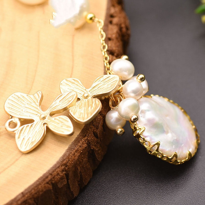 Baroque freshwater pearl bracelet