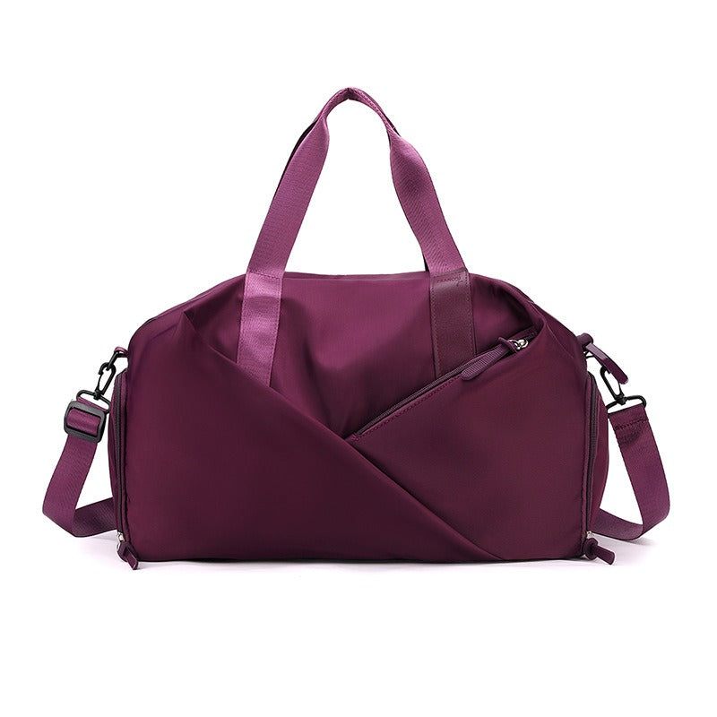 New High Capacity Travel Bag with Wet and Dry Separation Fitness Bag Swimming Bag One Shoulder Diagonal Straddle Bag-AURA REGALIA 