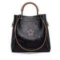 Handbag Women's Fashion Embossed Tote Bag Large Capacity Maternity Bucket Bag-AURA REGALIA 