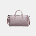 PU Leather Oversize Travel Bag-AURA REGALIA 
