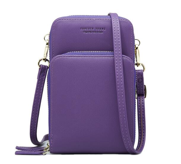 Crossbody Cell Phone Shoulder Bag Women Cellphone Bag Fashion Daily Use Card Holder Mini Summer Shoulder Bag for Wallet-AURA REGALIA 