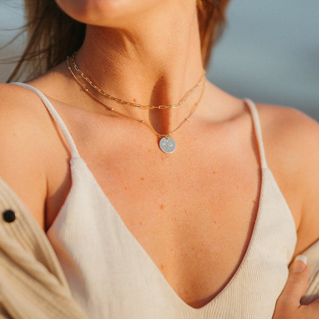 Buttercup Necklace-AURA REGALIA 