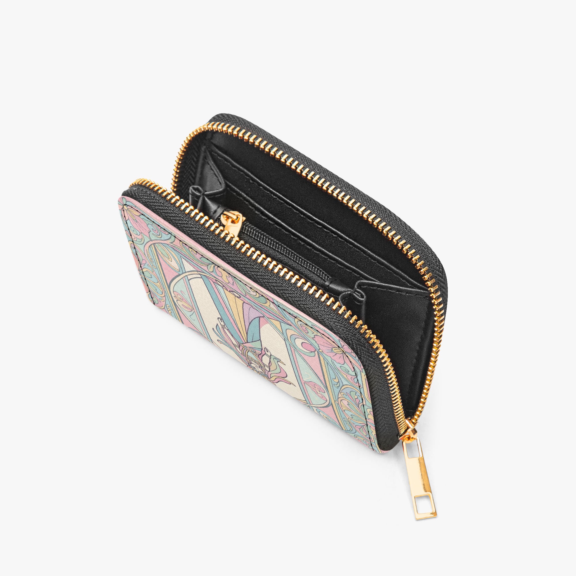 Queen Berenice Bifold Zipper Wallet | Aura Regalia-AURA REGALIA 