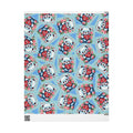 Teddy Bear & Roses Wrapping Paper | Valentine's Day Gift Wrap