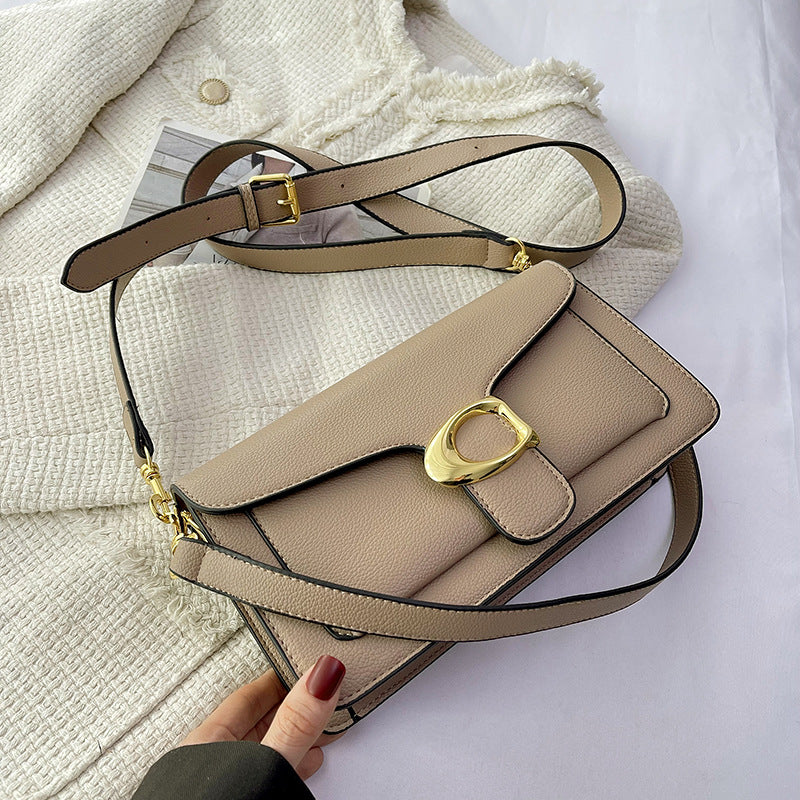 Women's underarm bag, stylish and versatile, fashionable shoulder bag, crossbody bag, small square bag-AURA REGALIA 
