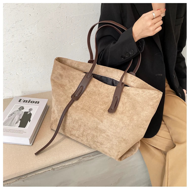 Large Capacity Women Tote Bags Soft Big Ladies Handbag Schoudertas Dames Bolso Mujer Grande