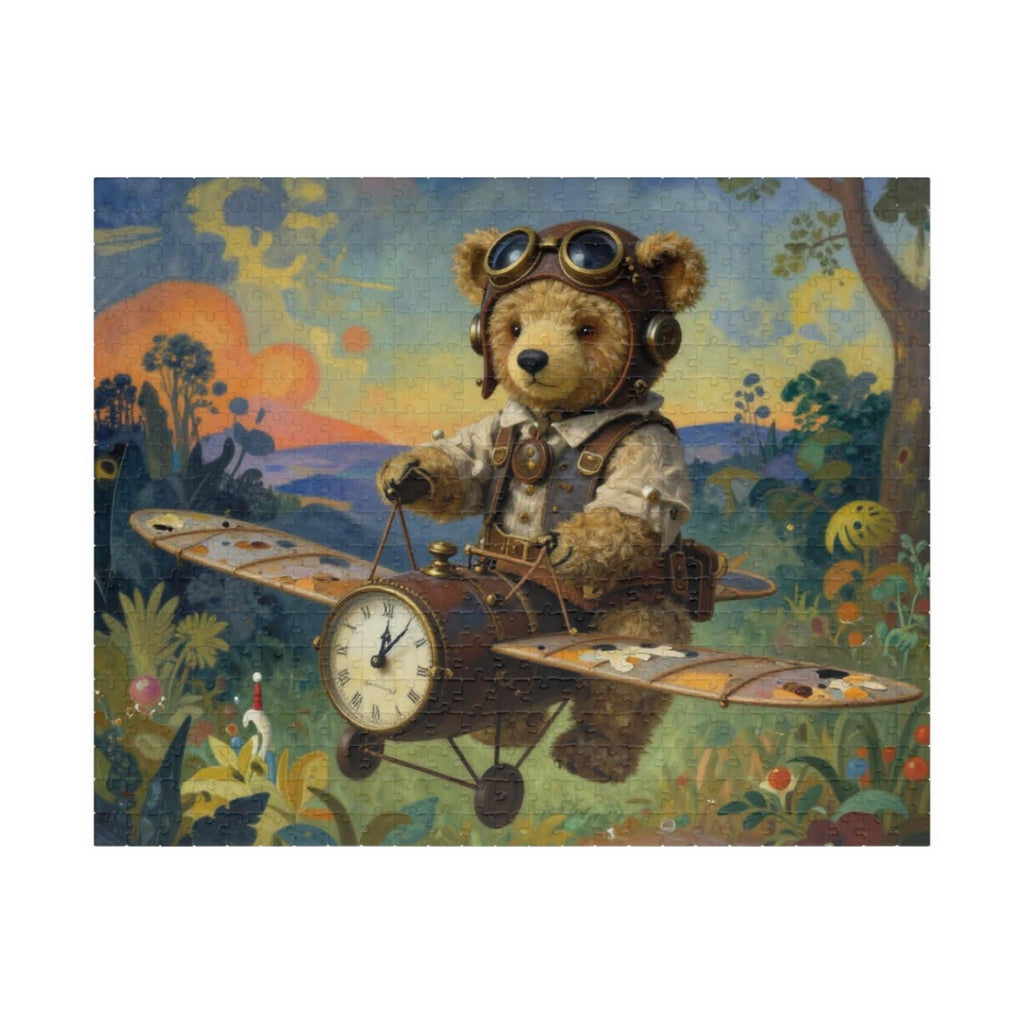 Teddy Pilot Plane puzzle