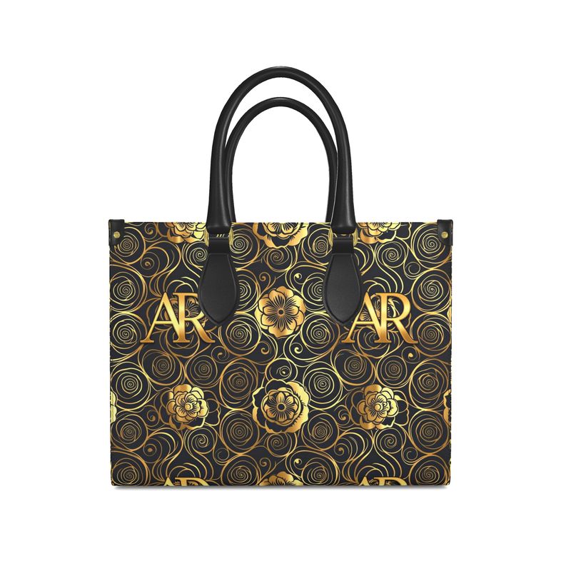 Aura Regalia Leather Shopper Tote – Minimalist Luxury Work & Everyday Carry Bag-AURA REGALIA 