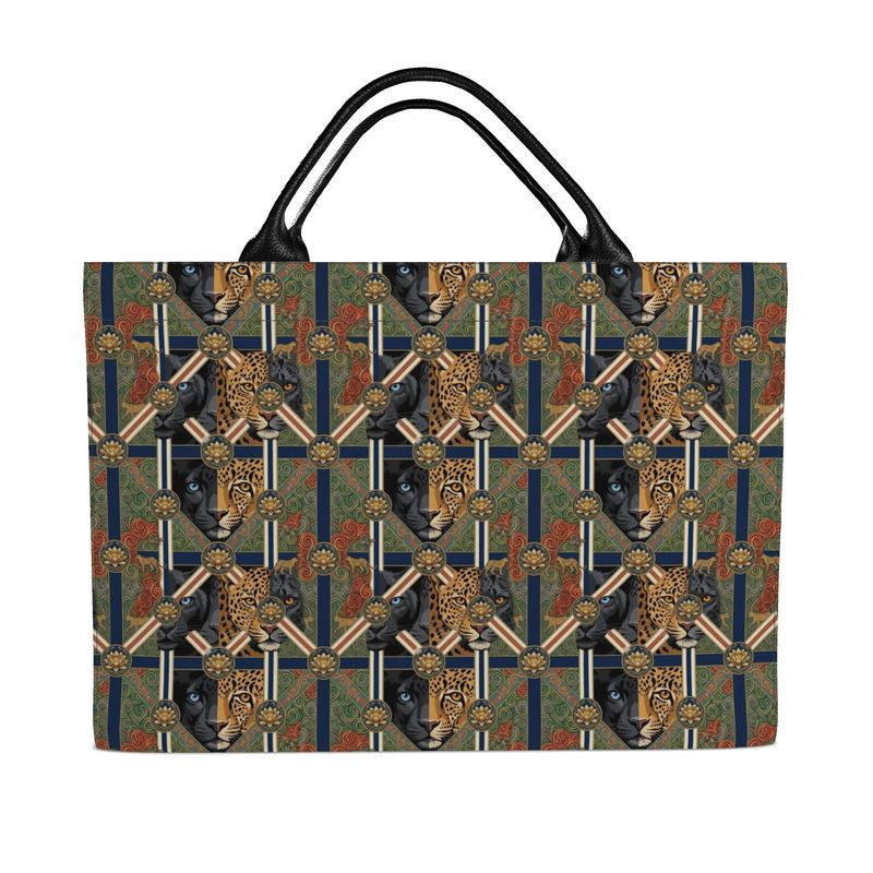 Aura Regalia: The Sovereign Carryall Tote Bags-AURA REGALIA 