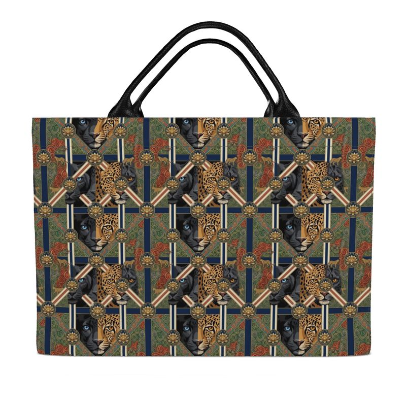 Aura Regalia: The Sovereign Carryall Tote Bags-AURA REGALIA 