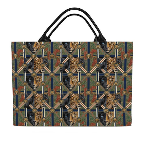 Aura Regalia: The Sovereign Carryall Tote Bags-AURA REGALIA 