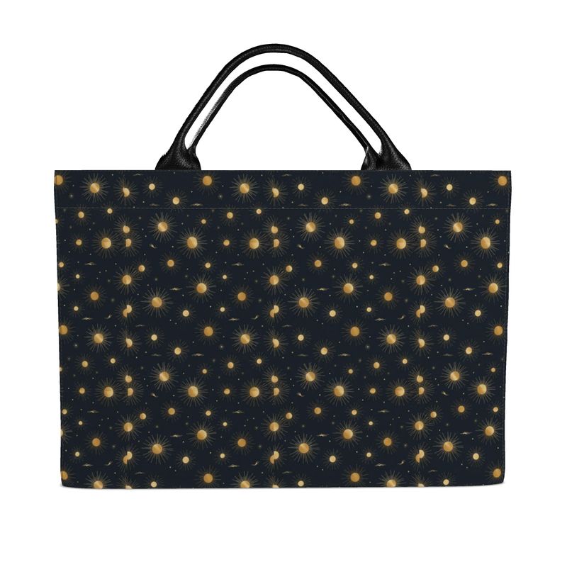 Aura Regalia: Celestial Aura Carryall Tote Bags-AURA REGALIA 