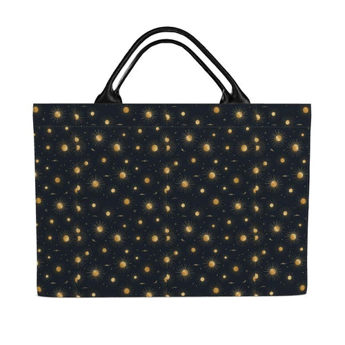 Aura Regalia: Celestial Aura Carryall Tote Bags-AURA REGALIA 