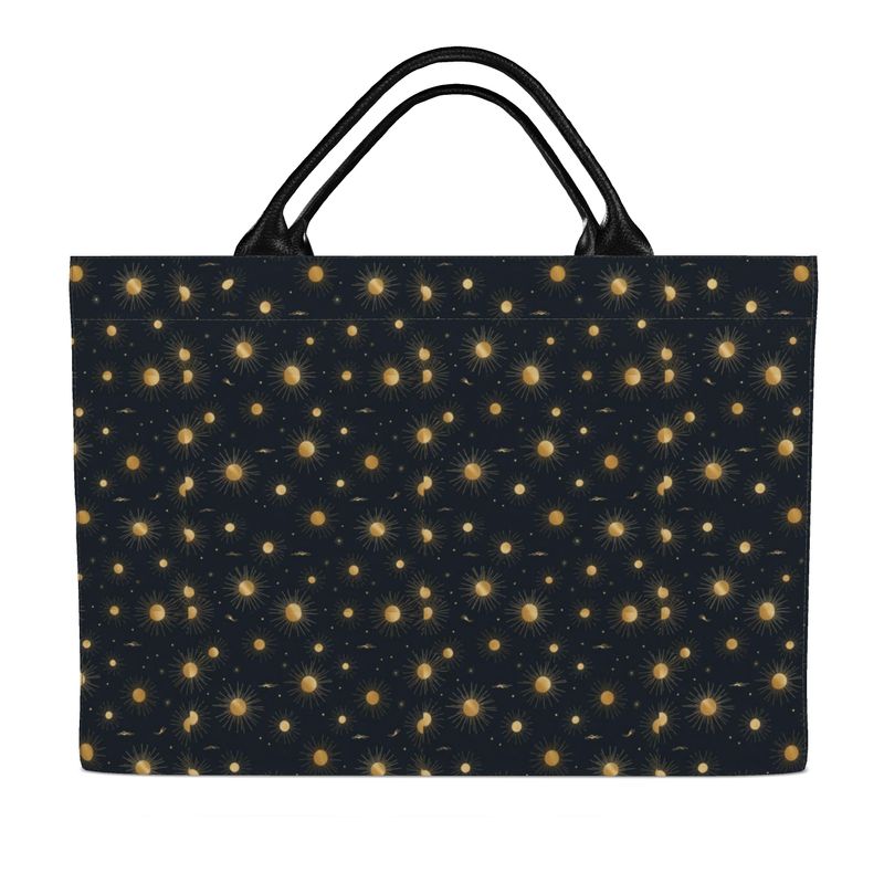 Aura Regalia: Celestial Aura Carryall Tote Bags-AURA REGALIA 