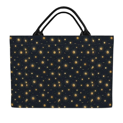 Aura Regalia: Celestial Aura Carryall Tote Bags-AURA REGALIA 