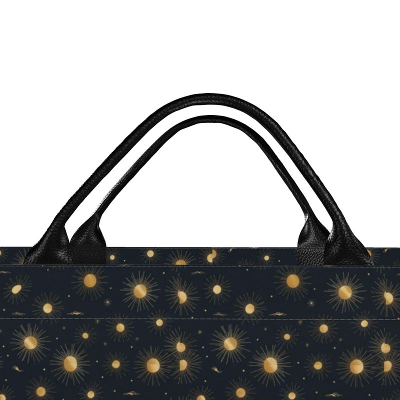 Aura Regalia: Celestial Aura Carryall Tote Bags-AURA REGALIA 