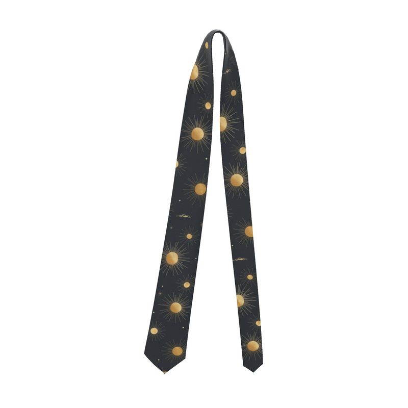 Aura Regalia – Solar Ascend Handmade Silk Tie