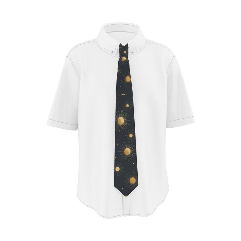 Aura Regalia – Solar Ascend Handmade Silk Tie