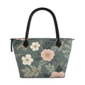 Cream Bloom Florals Tote Bag | Aura Regalia-AURA REGALIA 