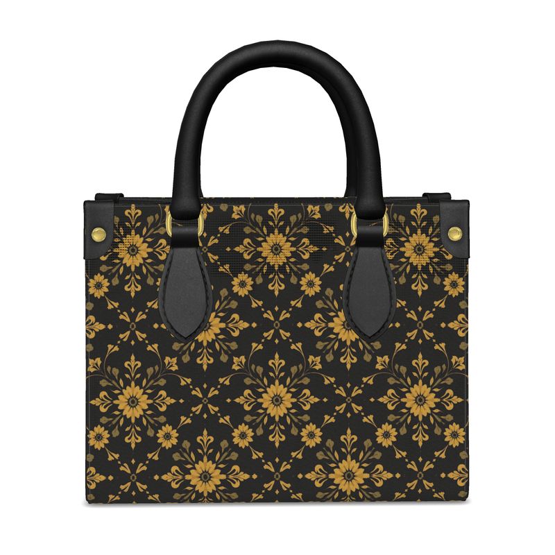 Aura Regalia - Golden Petal line Mini Bonchurch Shopper Bag-AURA REGALIA 