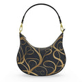 Aura Regalia - Midnight Flow Curve Hobo Bag-AURA REGALIA 