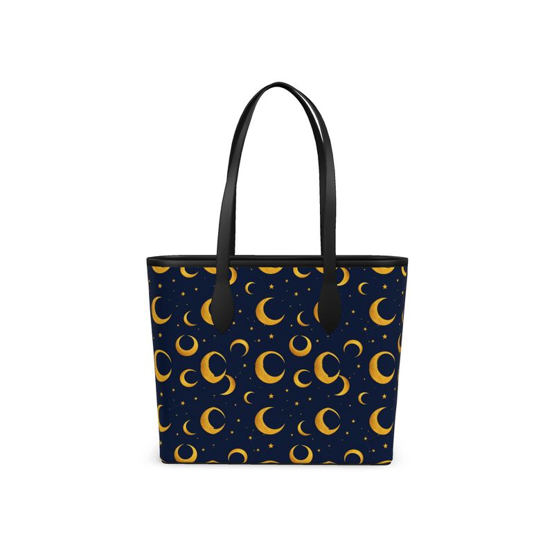 Aura Regalia: Luna Signature Leather City Shopper