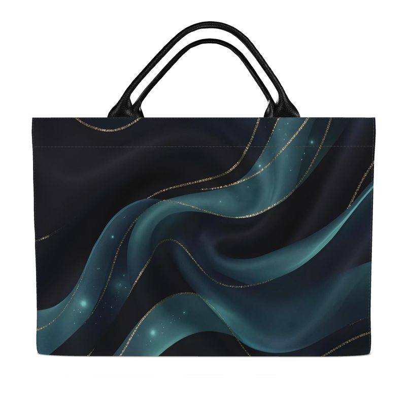 Deep Ocean Carryall Tote Bags-AURA REGALIA 