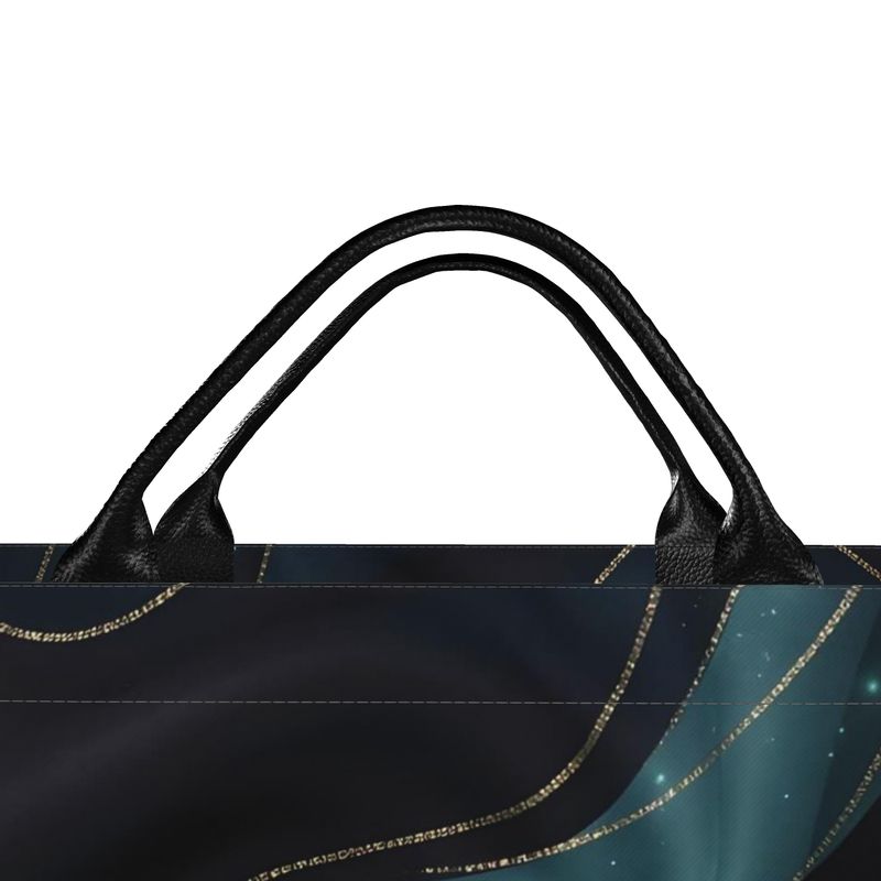 Deep Ocean Carryall Tote Bags-AURA REGALIA 