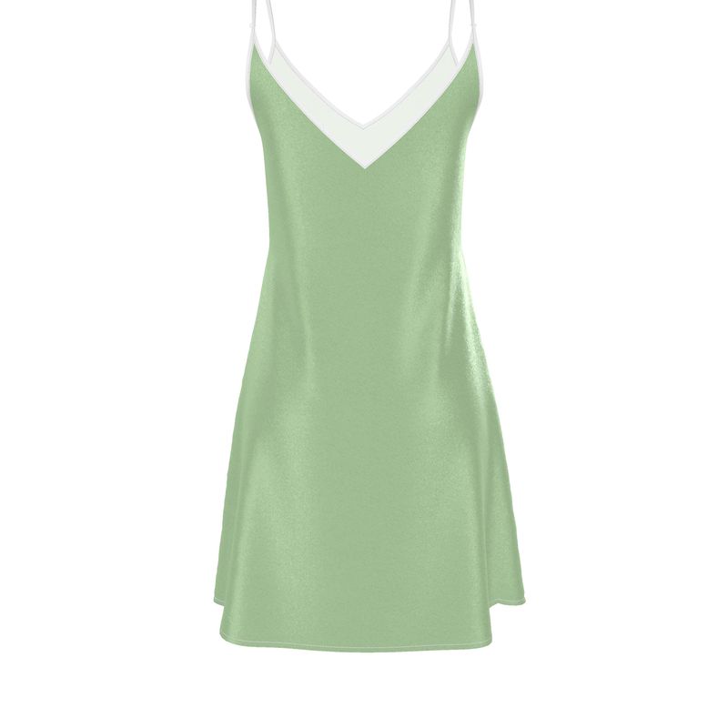 Slip Dress Midi-AURA REGALIA 