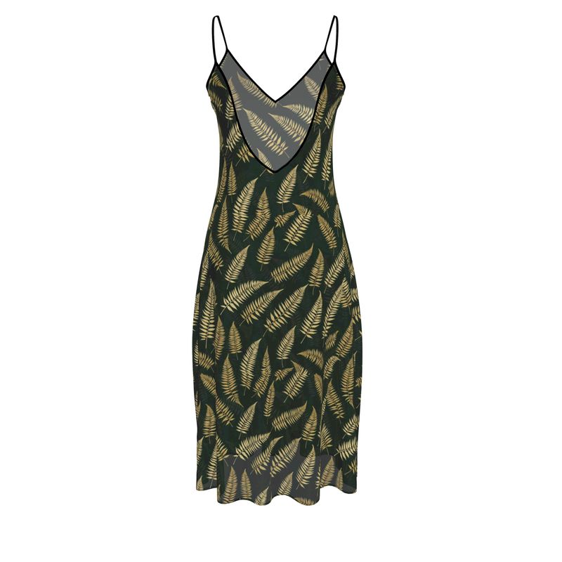 Fern Sleeveless Midi Dress | Aura Regalia-AURA REGALIA 